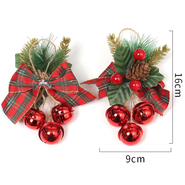 Christmas bell ornaments dimension