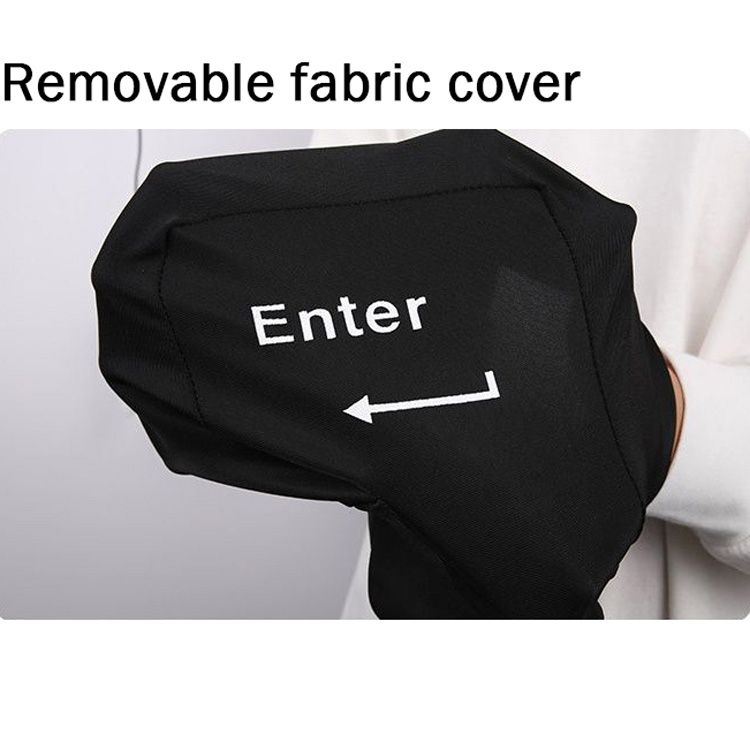 Cloth cover for enter key