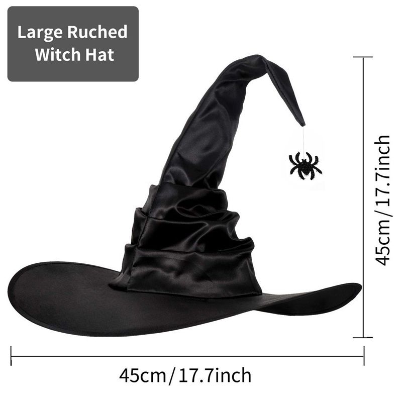 Halloween witch hat size