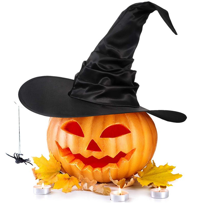 Pumpkin witch hat