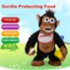 Funny gorilla plush toy