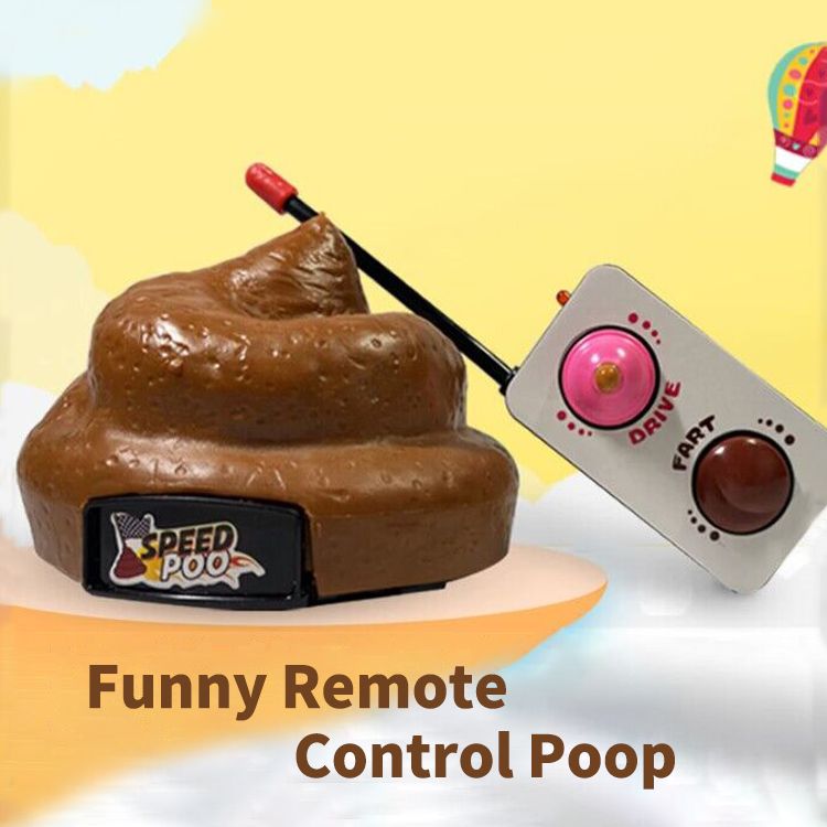 Picture of Funny Poop Car, Remote Control Toy