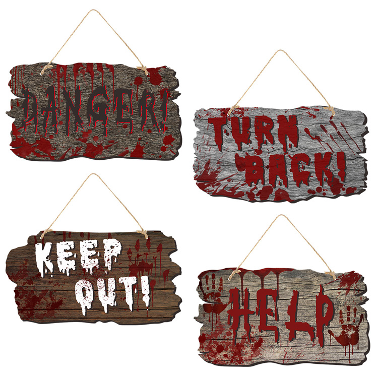 Halloween Horror House Sign | Funny.com