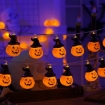 Picture of Halloween Lights, Funny Smiling Pumpkin