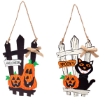 Picture of Halloween Fence Sign Decoration