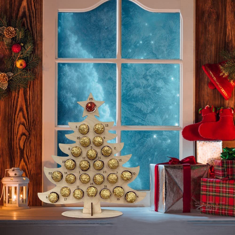 Picture of Chocolate Advent Calendar, Christmas Tree