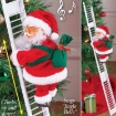 Picture of Funny Christmas Santa Ornament