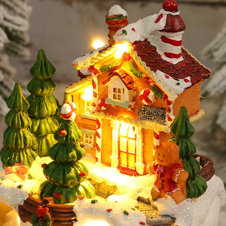 Picture of Christmas Luminous Music House Ornament