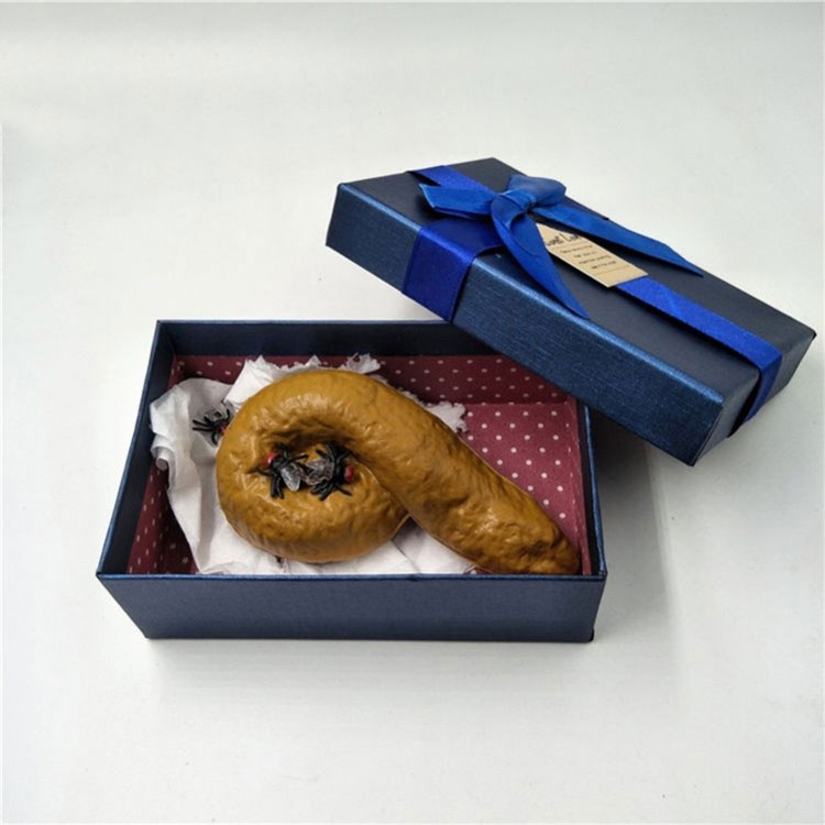 Funny Fake Poop, Prank Gift Box