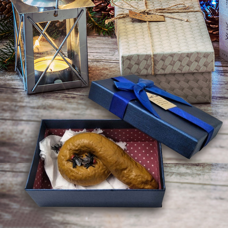 Funny Fake Poop, Prank Gift Box