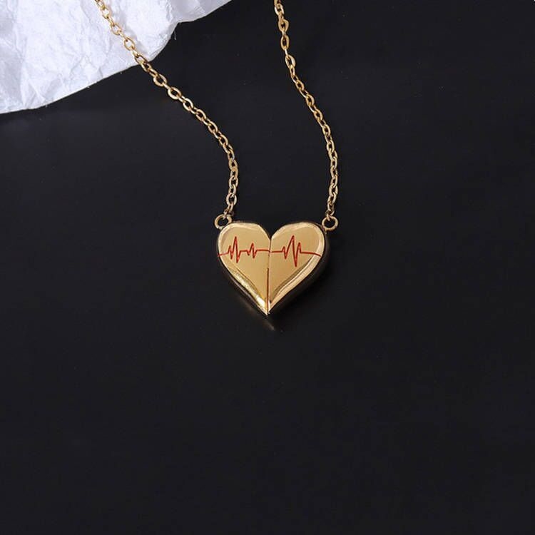 Picture of Unique EKG Necklace Set