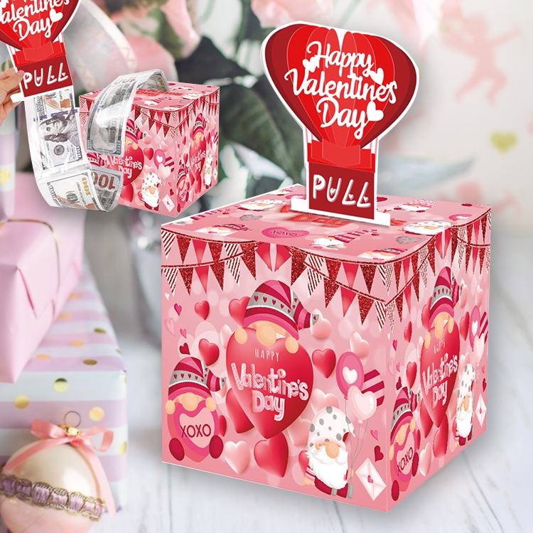 Picture of Valentine's Day Funny Money Box for Cash
