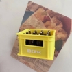 Picture of 3 Pcs Mini Beer Crates, Funny Refrigerator Magnets