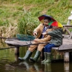 Picture of Funny Outdoor Umbrella Hat, Novelty  Hat