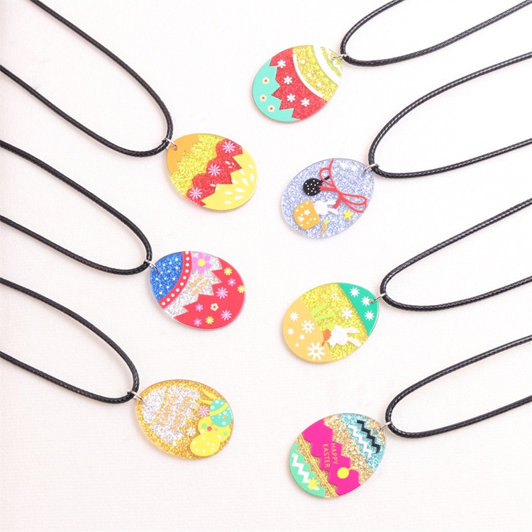 Picture of 7 Pcs Funny Easter Egg Charms