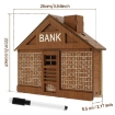 Picture of Funny Wooden House Piggy Bank