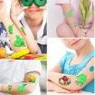 Picture of 20 Pcs Glow in the Dark Temporary Tattoos Stickers