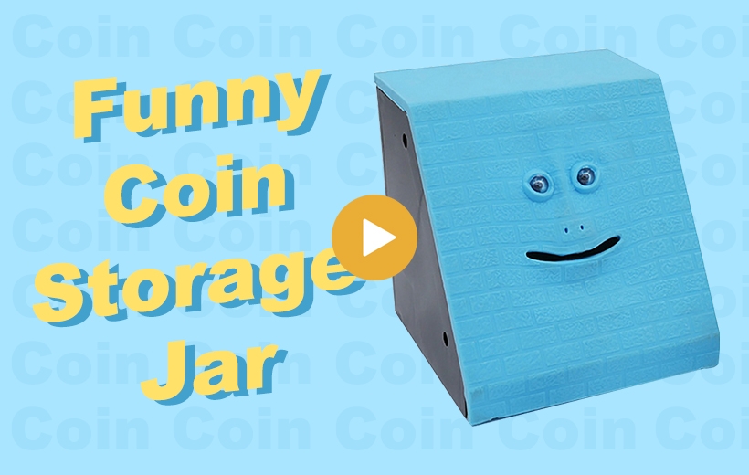 Coin storage jar