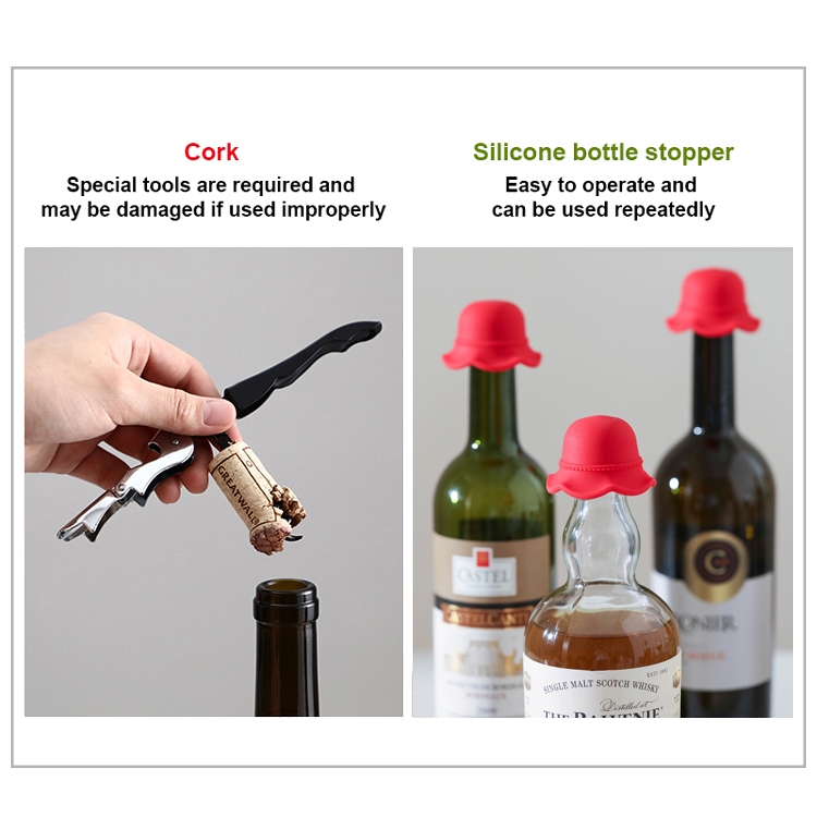 Cork vs bottle stopper
