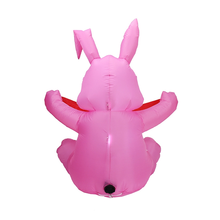 Easter inflatable bunny details