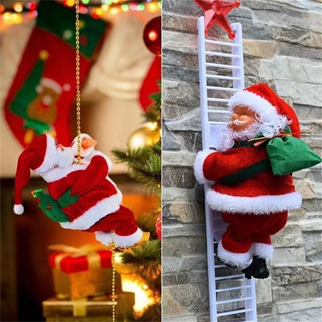 Funny Christmas Santa ornaments
