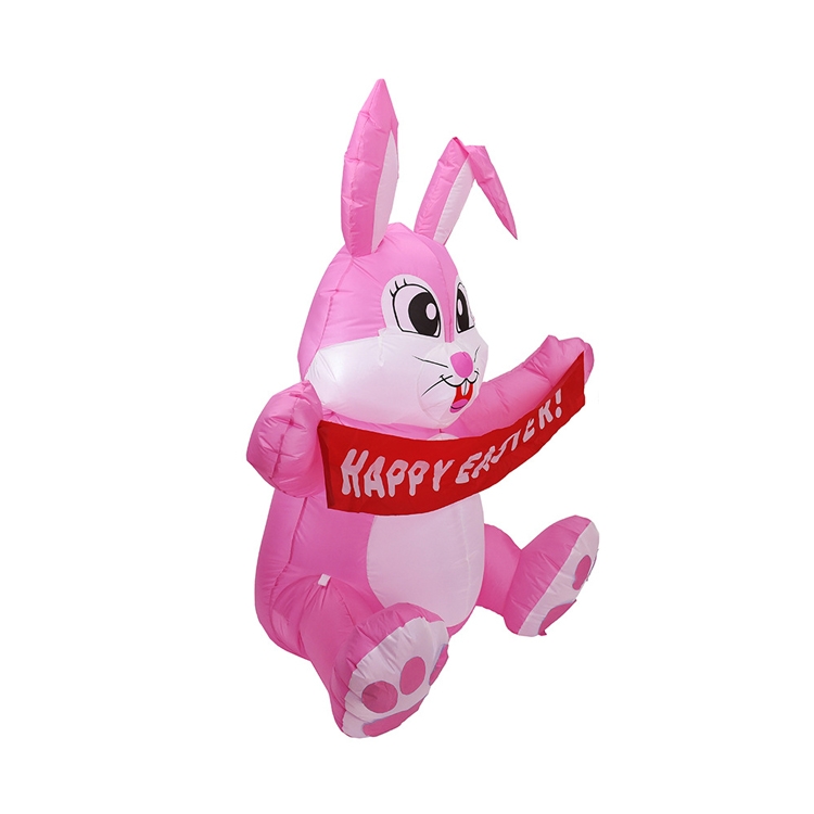 Funny easter inflatable bunny