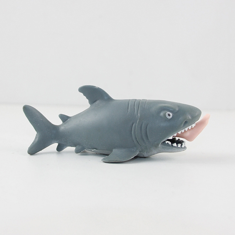 Funny shark squeeze toy