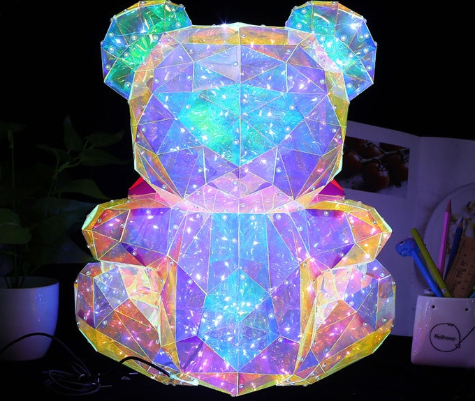 Glow teddy bear