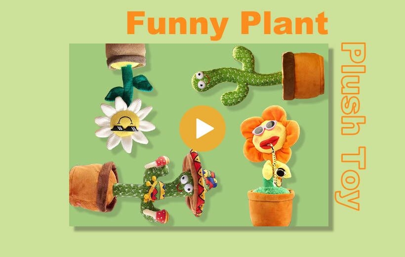 Plant plush toy