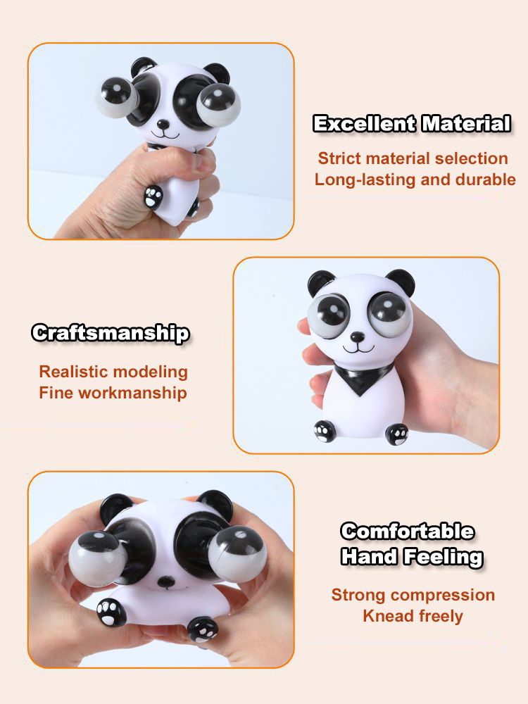 Pop eyed panda details