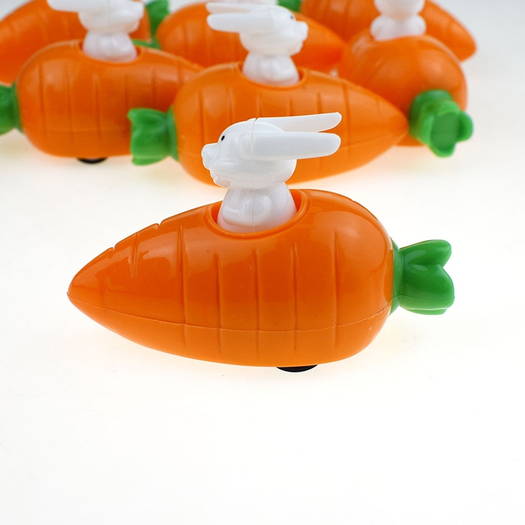 Rabbit in carrot car