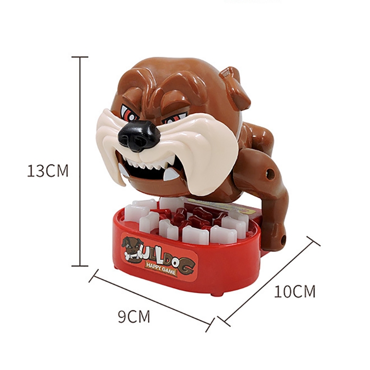 Biting finger bulldog toy tricky game size