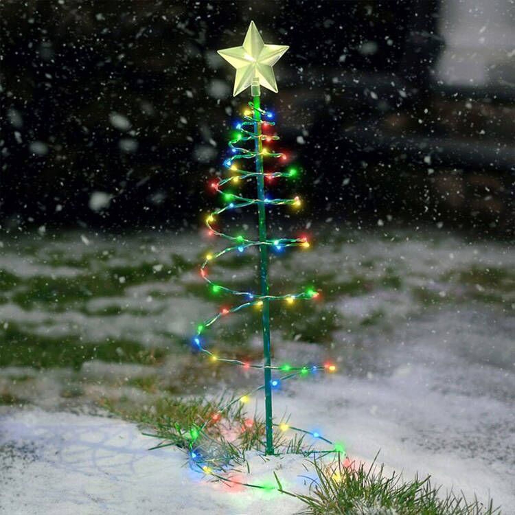 Solar Christmas tree